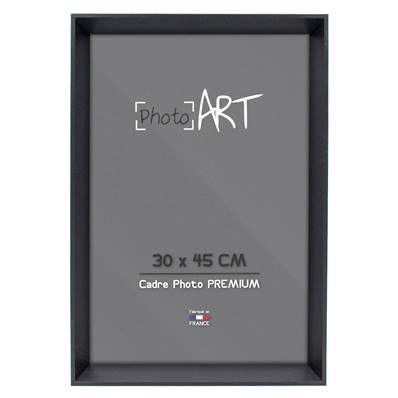 PHOTO ART PREMIUM Urban Cadre bois 30x45 Noir lot de 4