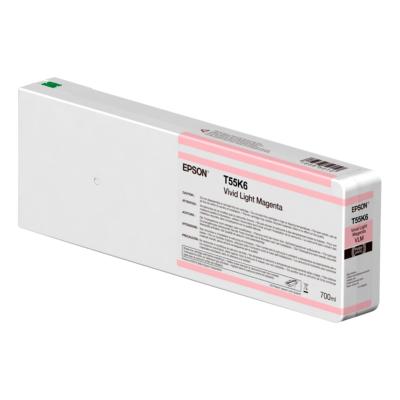 EPSON Encre T55K600 Vivid Magenta clair pour SC-P6000/7/8/9 - 700ml 