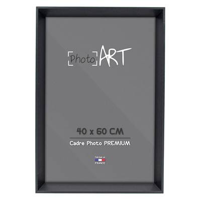 PHOTO ART PREMIUM Urban Cadre bois 40x60 Noir lot de 4