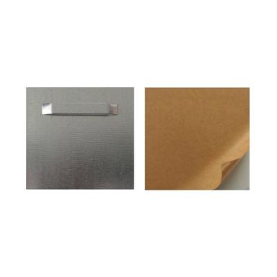 Attache adhésive métal 45x45mm (support maxi 1kg) - Lot de 10