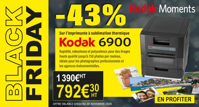 Offres spciales BLACK FRIDAY | 43% de remise sur l'imprimante KODAK 6900