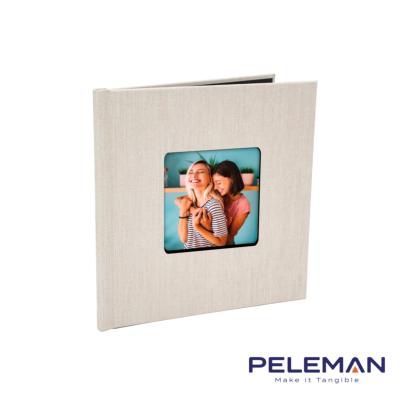 PELEMAN Couverture beige 21x21 avec fenêtre pour D1000A Lot de 10
