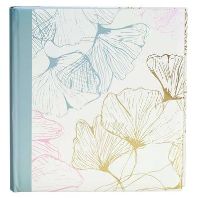 ERICA Album Pochettes Flowers 3 25x22.5cm - 200V - Gris - Lot de 2