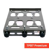 SECABO Chariot de changement rapide des plateaux pour TPD7 Premium