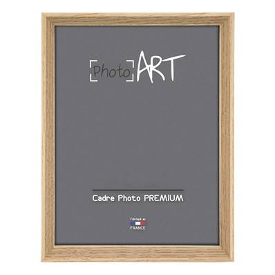 PHOTO ART PREMIUM Massif Cadre bois 15x20 Chêne lot de 4