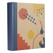 ERICA Album pochettes Kraftty 4 25x21.5cm 300V  Bleu - Lot de 2