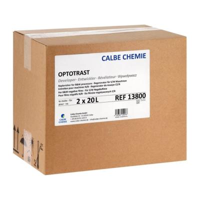 CALBE Chimie films N/B Révélateur Optotrast 2x5L pour 2x20L