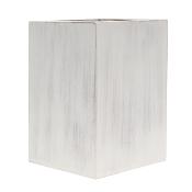 DEKNUDT Porte-stylos bois blanc 2 photos 6x10cm - Lot de 2