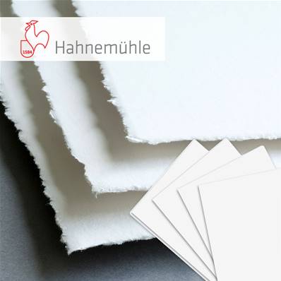 HAHNEMUHLE Papier Fine Art frangé Museum Etching 350g A3+ 25 feuilles