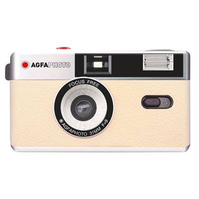 AGFAPHOTO Appareil Argentique Réutilisable 35mm - beige