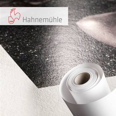 HAHNEMUHLE Papier Fine Art Photo Rag Metallic 340g 50" (127cm) x 12m