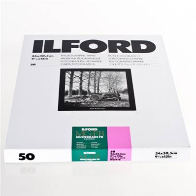 ILFORD Papier Multi IV FB BARYTE Classic 24x30cm 50F  Brillant