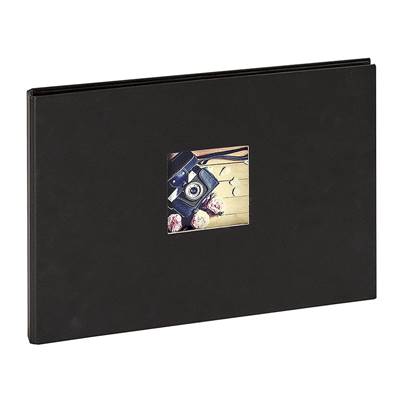 PANODIA Album STUDIO Traditionnel  23.2x34.2 - 180V Noir - Lot de 2