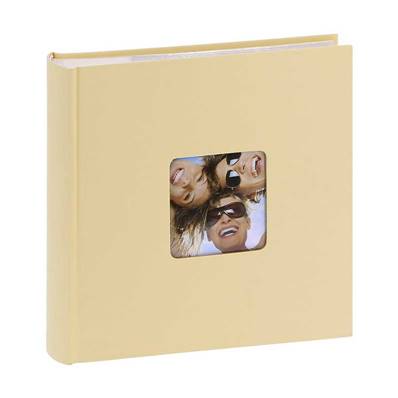 WALTHER Album Traditionnel Fun 30x30 - 400 vues - Beige - Lot de 2