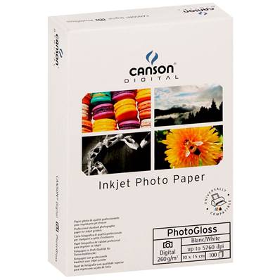 CANSON Papier Digital PhotoGloss 260g A6 100F - discontinué