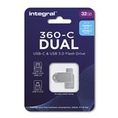 INTEGRAL Clé USB 360-C Dual USB 3.0 et USB-C 32 GB