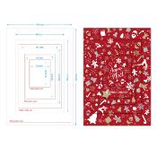 Cadres Magnétiques NOEL 5en1 pour photo 10x15 - Lot de 5