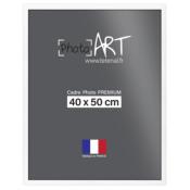 PHOTO ART PREMIUM Cadre bois 40x50 Blanc lot de 4