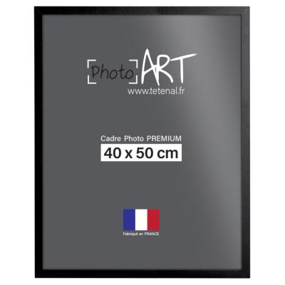 PHOTO ART PREMIUM Cadre bois 40x50 Noir lot de 4