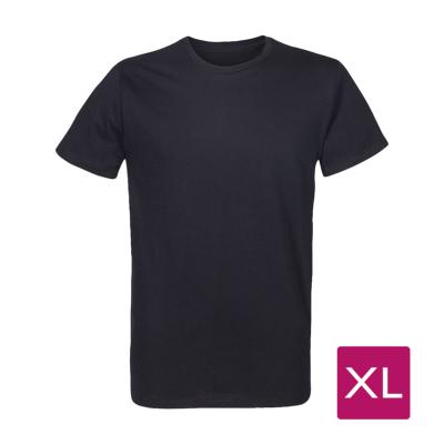 T-Shirt Noir Homme Taille XL prétraité pour impression DTG Lot de 10 