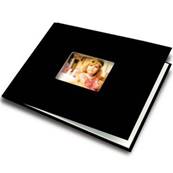 UNIBIND Couverture Photobook Noir A4 avec fentre Lot de 10