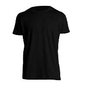 T-shirt Homme Noir 145 Taille L pour impression DTG Lot de 10