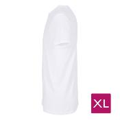 T-Shirt Blanc Homme Taille XL prétraité pour impression DTG Lot de 10